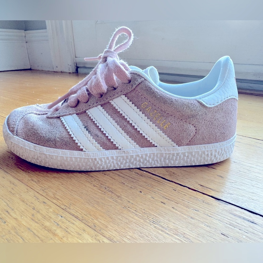Adidas Kids Gazelle Pink Sneakers 11T